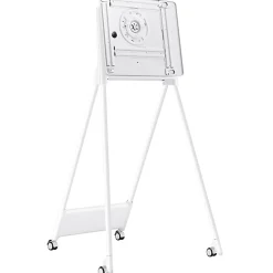 Samsung STN-WM55R Flipchart Stand - Up to 55" Screen Support - Light Gray, White