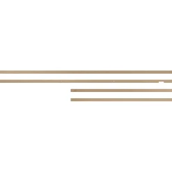 Samsung (2021) 55" The Frame Customizable Bezel - Modern Teak - 48.86" x 28.12" Frame Size - Rectangle - Landscape - Magnetic - Teak