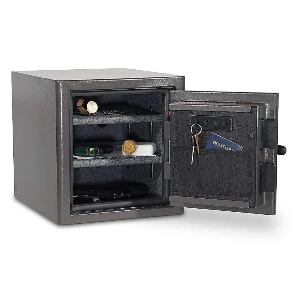Sanctuary Diamond Digital Home/Office Safe, 1.32 Cu. Ft., Dark Grey Hammertone