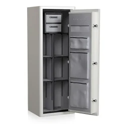 Sanctuary Executive Fire And Waterproof Home And Office Safe With Electronic Lock, 6.41 Cu. Ft. Capacity, White Pearl Metallic