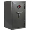 Sanctuary Platinum Fireproof/Waterproof Home And Office Safe With Electronic Lock, 4.98 Cu. Ft. Capacity, Dark Gray Metallic