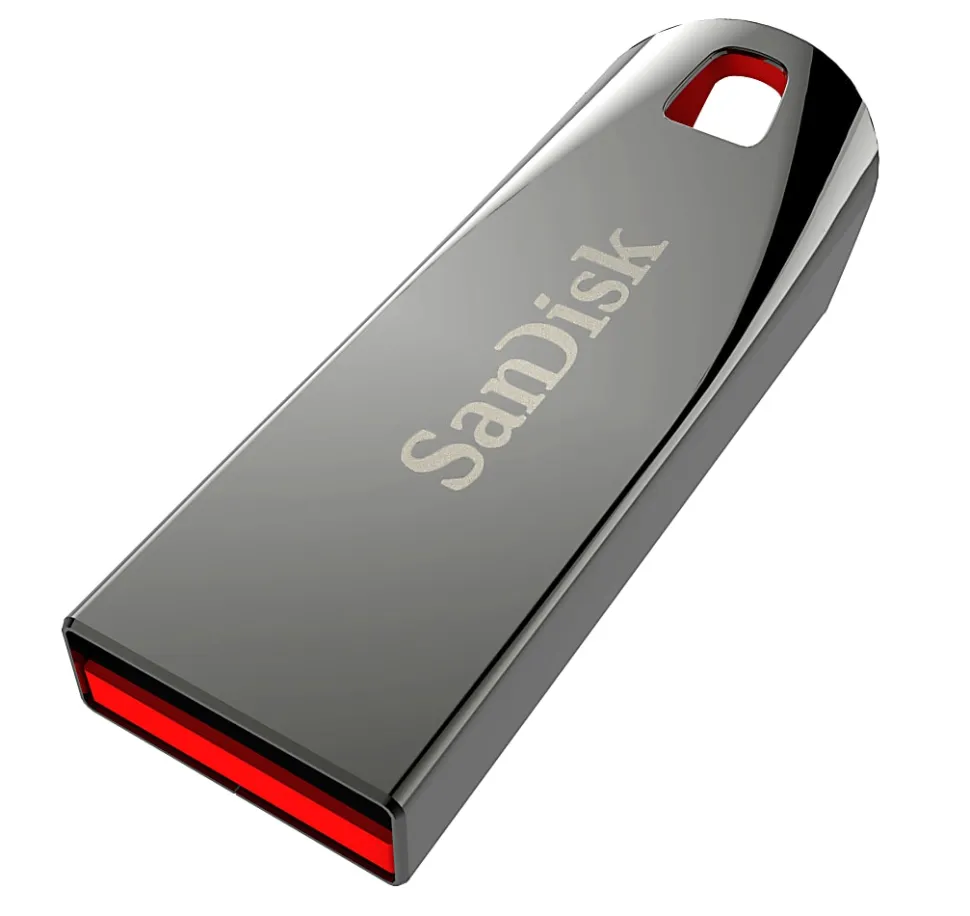 SanDisk® Cruzer™ Force USB 2.0 Flash Drive, 64GB, SDCZ71-064G-A46