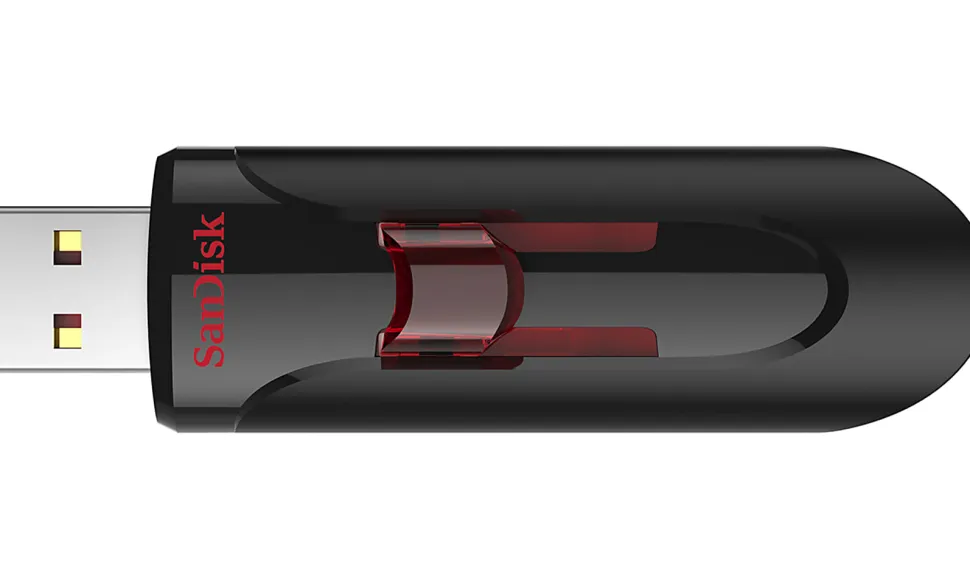 SanDisk Cruzer Glide™ USB 3.0 Flash Drive, 128GB, Black