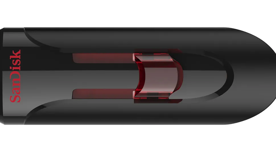 SanDisk Cruzer Glide™ USB 3.0 Flash Drive, 128GB, Black