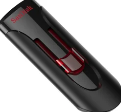 SanDisk® Cruzer Glide USB 3.0 Flash Drive, 64GB, Black