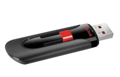 SanDisk Cruzer Glide™ USB 2.0 Flash Drive, 128GB, Black