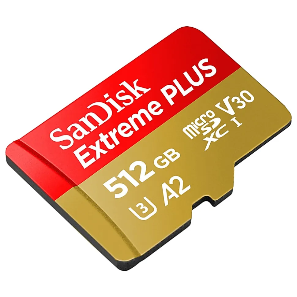 SanDisk® Extreme PLUS microSDXC Memory Card, 512GB