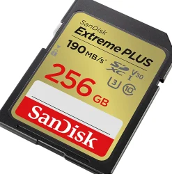 SanDisk® Extreme PLUS SDXC UHS-I Card, 256GB