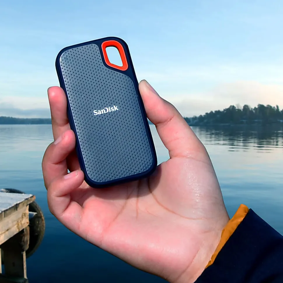 SanDisk® Extreme® Portable SSD, 1TB, Black