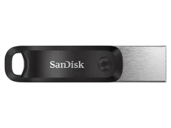 SanDisk® iXpand Mobile Storage Flash Drive, 128GB, Silver