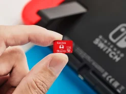 SanDisk® microSDXC Memory Card for Nintendo Switch, 128GB, SDSQXBO128GANCZA
