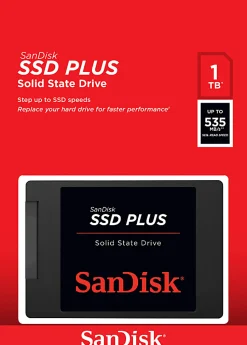 SanDisk® SSD PLUS Internal SSD, 1TB, SATA600, SDSSDA-1T00-G26