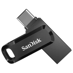 SanDisk® Ultra Dual Drive Go USB-C Flash Drive, 256GB, Silver
