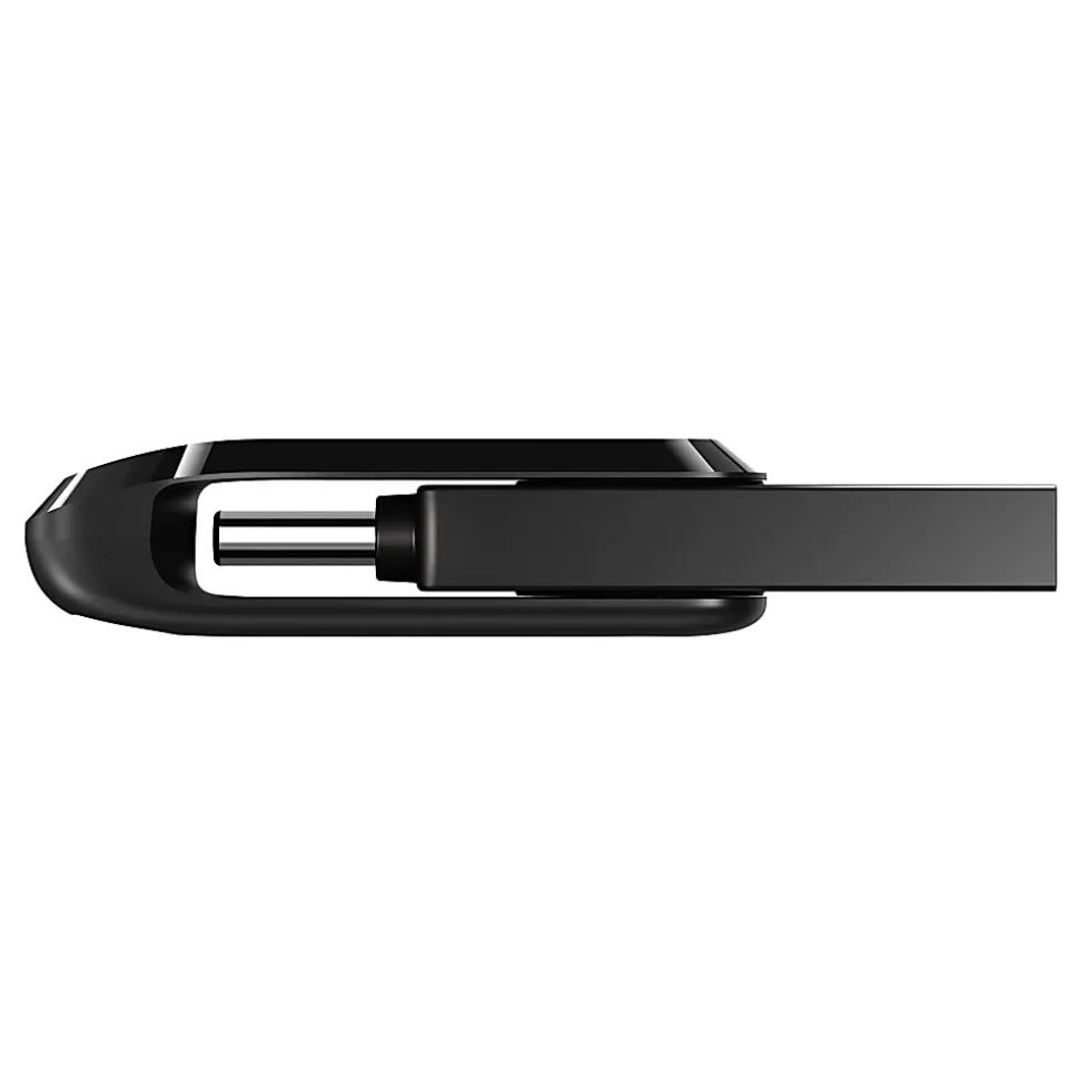 SanDisk® Ultra Dual Drive Go USB-C Flash Drive, 256GB, Silver