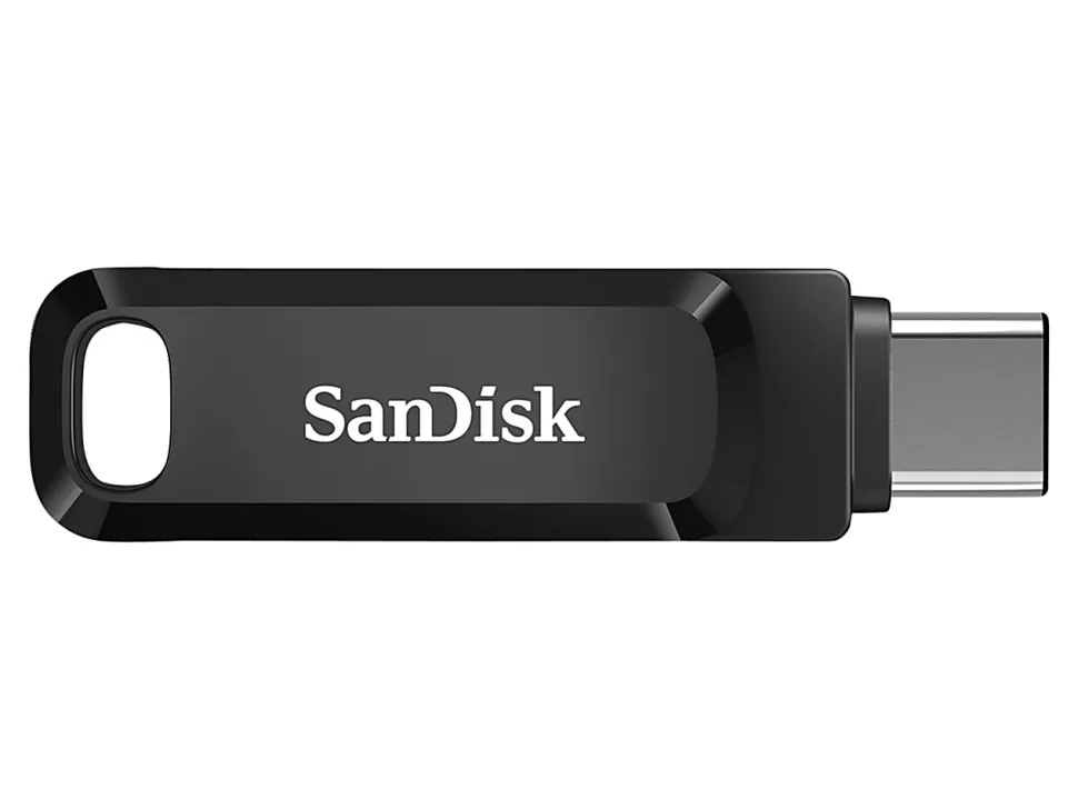 SanDisk® Ultra Dual Drive Go USB-C Flash Drive, 256GB, Silver