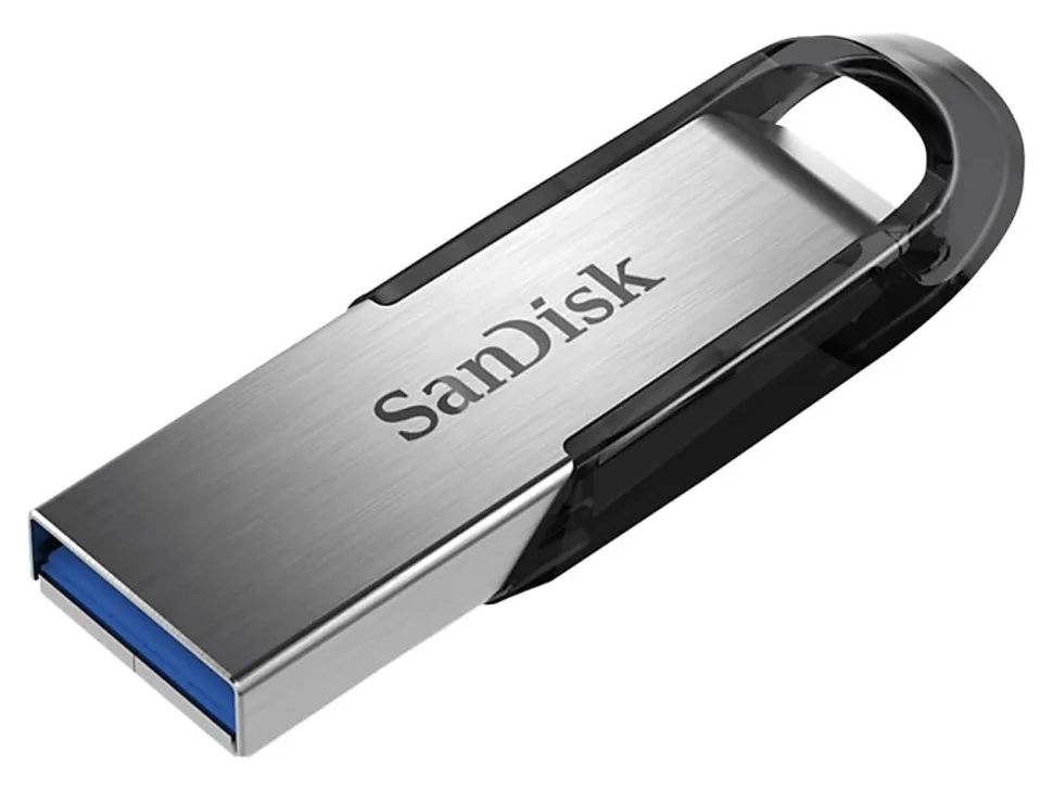 SanDisk Ultra Flair™ USB 3.0 Flash Drive, 128GB, Silver