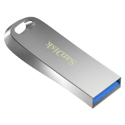 SanDisk® Ultra Luxe USB 3.2 Flash Drive, 512GB, Silver