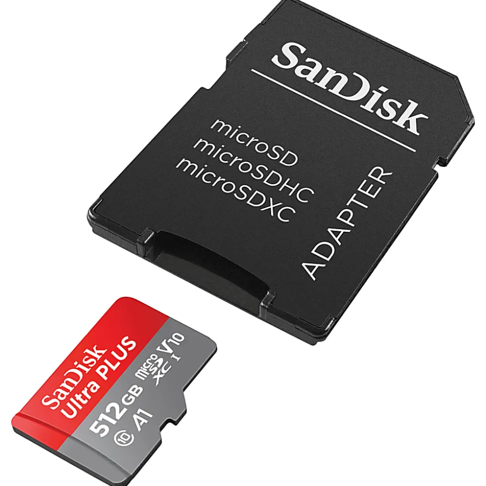 SanDisk® Ultra® PLUS microSDXC™ Memory Card, 512GB