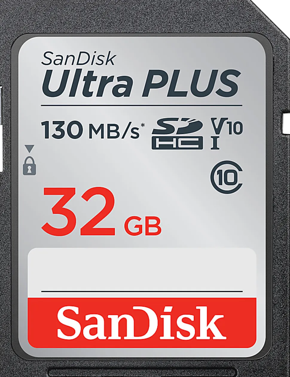 SanDisk® Ultra PLUS SD Card, 32GB