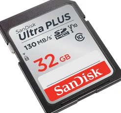SanDisk® Ultra PLUS SD Card, 32GB