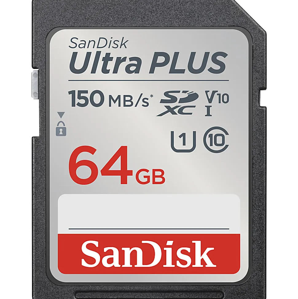 SanDisk Ultra® PLUS SDXC™ UHS-I card, 128GB