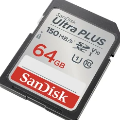 SanDisk Ultra® PLUS SDXC™ UHS-I Card, 64GB