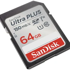 SanDisk Ultra® PLUS SDXC™ UHS-I Card, 64GB