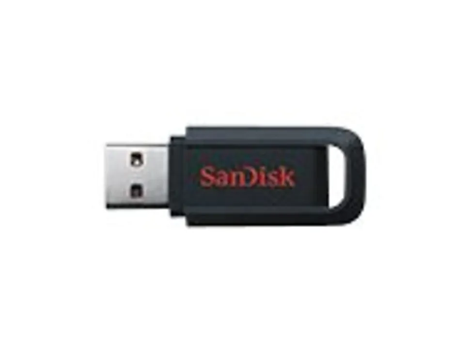 SanDisk® Ultra Trek Ruggedized USB 3.0 Flash Drive, 32GB, Black, SDCZ490-032G-A46