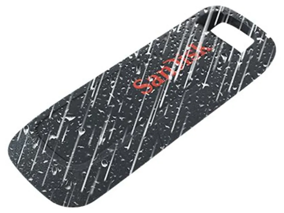 SanDisk® Ultra Trek Ruggedized USB 3.0 Flash Drive, 32GB, Black, SDCZ490-032G-A46