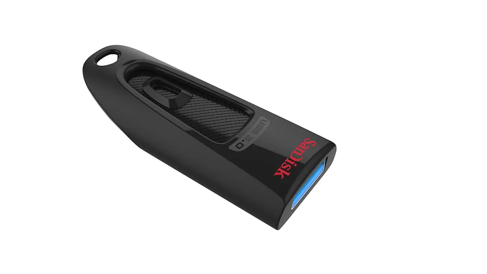 SanDisk Ultra® USB 3.0 Flash Drive, 256GB, Black