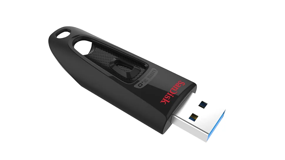 SanDisk Ultra® USB 3.0 Flash Drive, 256GB, Black