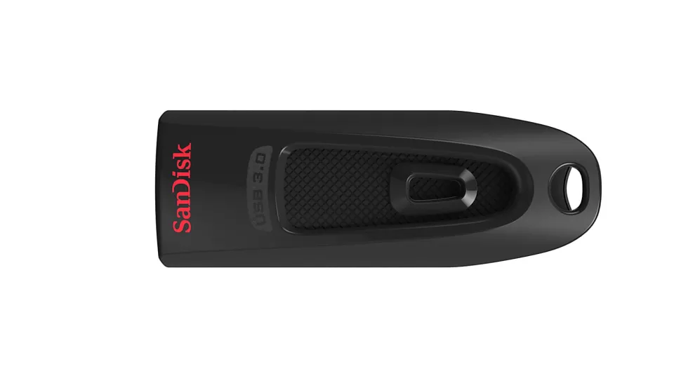 SanDisk® Ultra® USB 3.0 Flash Drive, 64GB, Black