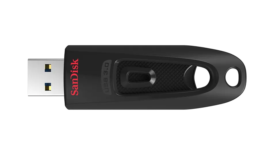 SanDisk® Ultra® USB 3.0 Flash Drive, 64GB, Black
