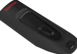 SanDiskĀ® Ultra USB 3.0 Flash Drives Pack of 2, 32GB, Black