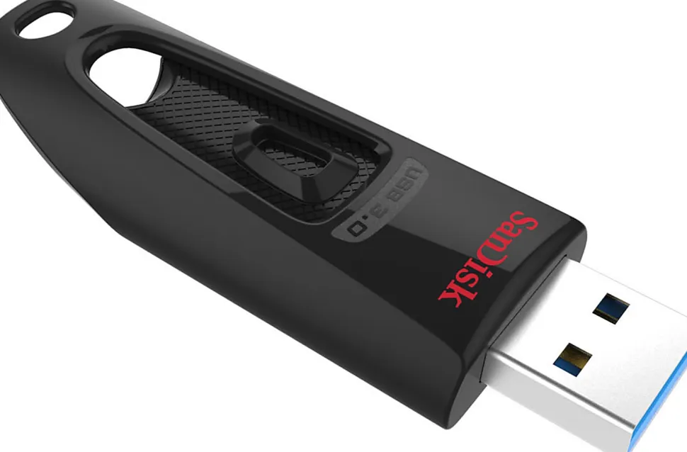 SanDisk® Ultra USB 3.0 Flash Drives Pack of 2, 32GB, Black
