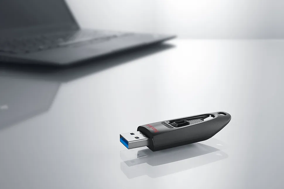 SanDisk® Ultra USB 3.0 Flash Drives Pack of 2, 32GB, Black