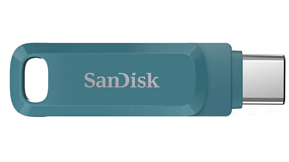 SanDisk USB Type-C Dual Drive, 128 GB, Navagio Bay