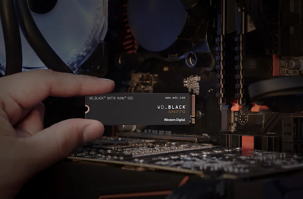 SanDisk WD_BLACK SN770 Internal SSD, 1TB, Black
