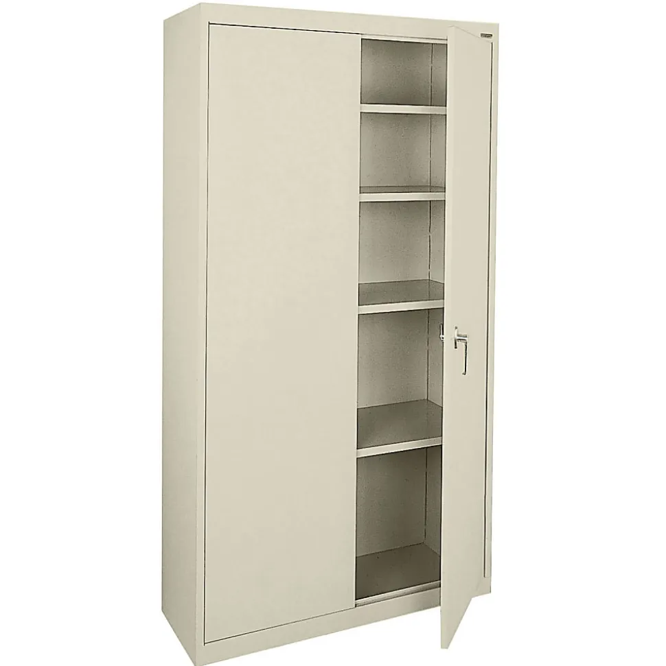Sandusky Value Series 36"W Light Duty Storage Cabinet, Putty