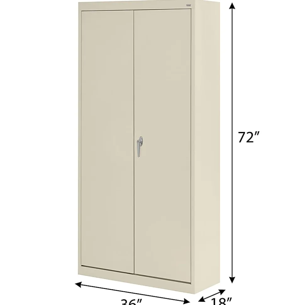 Sandusky Value Series 36"W Light Duty Storage Cabinet, Putty