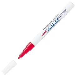 Sanford Uni Paint Markers, Fine Point, Red, Pack Of 12