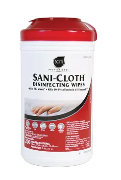 Sani-Cloth Disinfecting Wipes - Wipe - 7.50" Width x 5.40" Length - 200 / Each - White