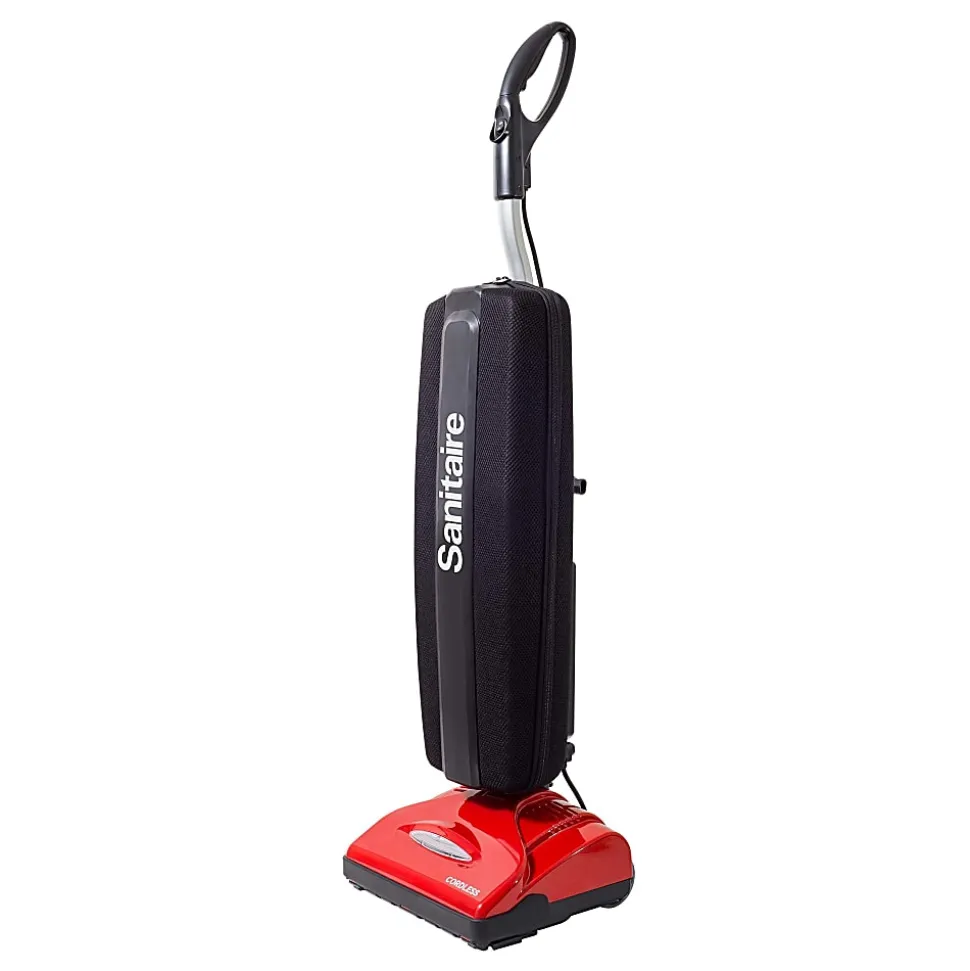 Sanitaire QUICKBOOST Cordless Commercial Upright Vacuum, Black