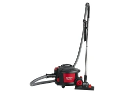 Sanitaire Quiet Clean® Bagless Canister Vacuum, Black/Red