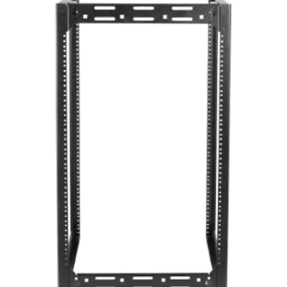 Sanus Component Series 20RU Open Frame Network Rack - AV Rack - 35in - Black - - CFR1620B1