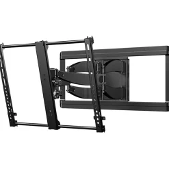 SANUS Full-Motion+ VLF628 Wall Mount for Flat Panel Display, TV - Black - 1 Display(s) Supported - 46