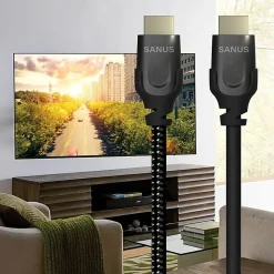 SANUS Premium High Speed HDMI Cable 5 Meter (In-Wall Rated) - 16.40 ft HDMI A/V Cable - SAC20HDMI5