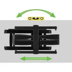 SANUS Premium VXF730 Wall Mount for TV, Flat Panel Display - Black - 46" to 95" Screen Support - 175 lb Load Capacity - VXF730B2