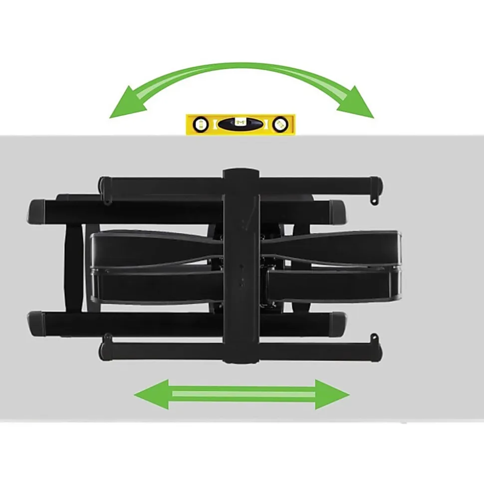SANUS Premium VXF730 Wall Mount for TV, Flat Panel Display - Black - 46" to 95" Screen Support - 175 lb Load Capacity - VXF730B2