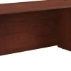 Sauder® Affirm Collection Executive Desk With 3-Drawer Mobile Pedestal File, 72"W x 30"D, Classic Cherry